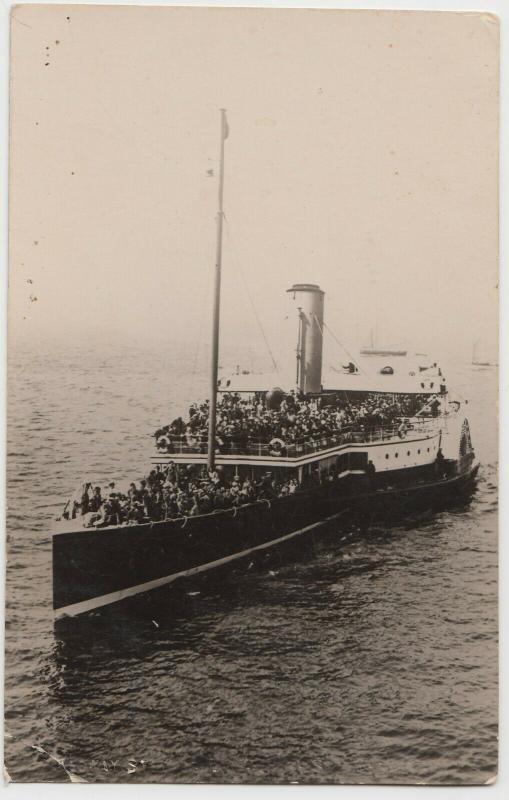 Shipping; Unknown Paddlesteamer RP PPC, Unposted, By Medway Studios, Chatham 