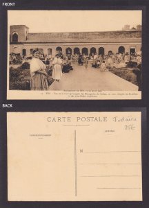 MOROCCO, Postcard, Fez, Judaica, Jews took refuge in Sultan's Menagerie