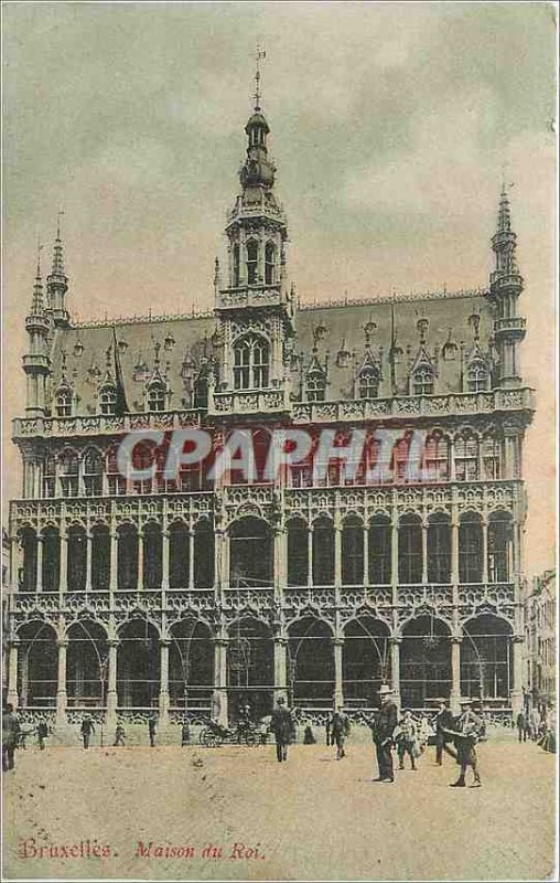 'Brussels Old Postcard King''s House'