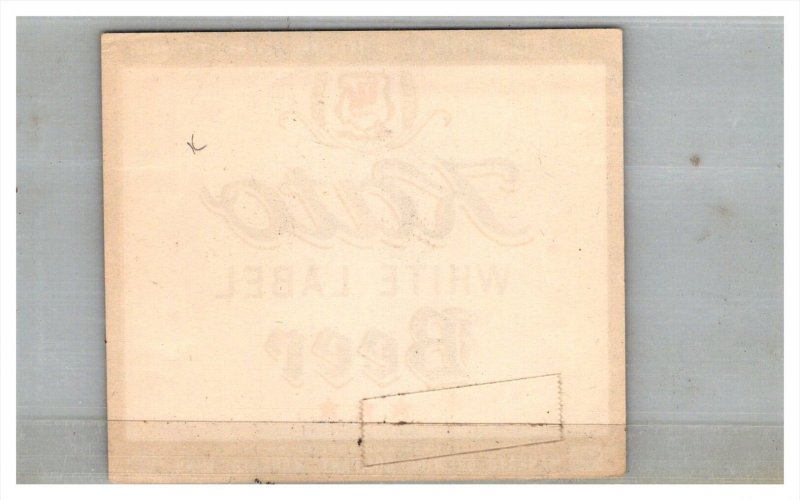 Kato White Label Beer Labell