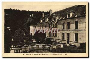 Postcard Abbey of Saint Wandrille West Facade