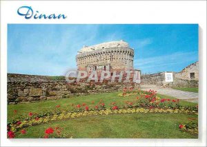 Modern Postcard Dinan Cotes d'Armor medieval Cite Le Donjon