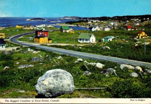 Canada Nova Scotia Peggy's Cove Indian Cove Rugged Coastline