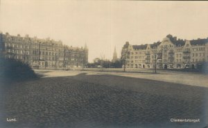 Sweden Lund Clemenstorget RPPC RPPC  06.53