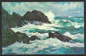 Massachusetts, Cape Ann - Pounding Surf Off Rockport - [MA-117]