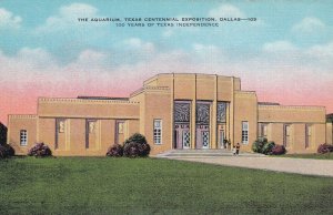 DALLAS, Texas, 1930-1940s; The Aquarium, Texas Centennial Exposition