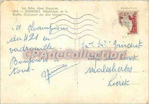 Modern Postcard Grenoble Bastille cable car