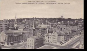 Rhode Island Providence Theatre & College Building Rhode Island School Of...