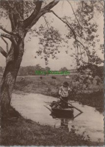 Suffolk Postcard - A Suffolk Dyke, Pictures From Life in Field and Fen RR11071