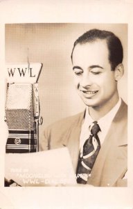 WWL Radio Moonglow with Martin Advertising Real Photo Vintage Postcard AA55665