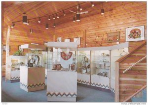 Interior of Chief Chiniki Handicraft Centre, Authentic Native American Indian...