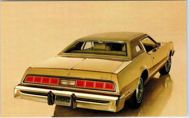 1974 FORD  THUNDERBIRD     Advertising    Postcard