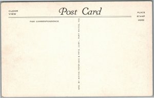 JESUP GA WAYNE COUNTY HIGH SCHOOL ANTIQUE POSTCARD