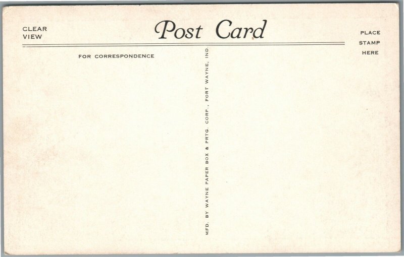 JESUP GA WAYNE COUNTY HIGH SCHOOL ANTIQUE POSTCARD