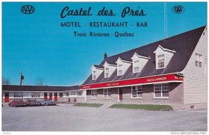 Castel Des Pres, Motel & Restaurant, Trois Rivieres, Quebec, Canada, 1940-1960s