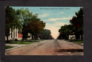 KS Sixth Ave Gen. Del. No 1 Topeka Postmark., Emporia Kansas Vintage Postcard