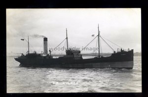 bf399 - UK Coaster - Kilrea , built 1912 - postcard Feilden