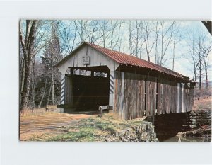 Postcard Johnny Little Bridge, Ohio