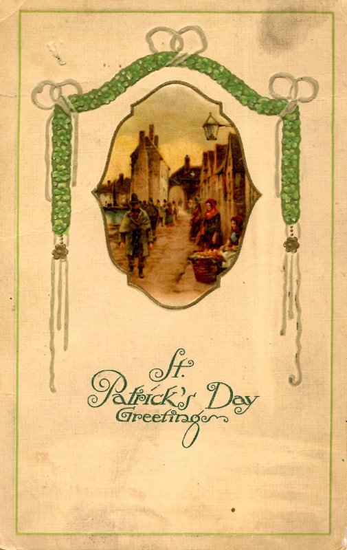 Greeting - St. Patrick's Day   (Winsch)  damage