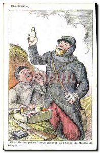 Old Postcard Fantasy Illustrator Leandre Army Soldier Mint Ricqles