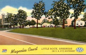 Arkansas Little Rock Magnolia Court Curteich