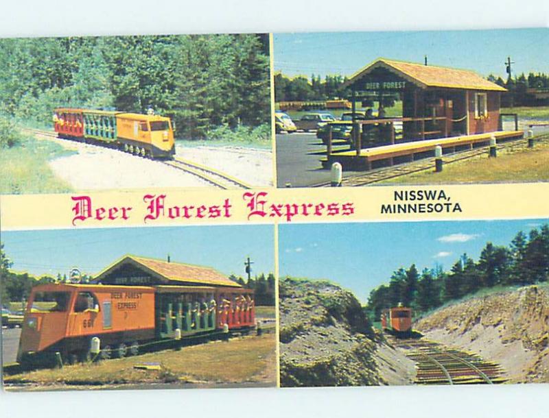 Unused Pre-1980 FOUR VIEWS ON CARD Nisswa Minnesota MN ho7942