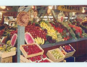 Unused Pre-1980 FARMERS MARKET PRODUCE Los Angeles California CA hn2608