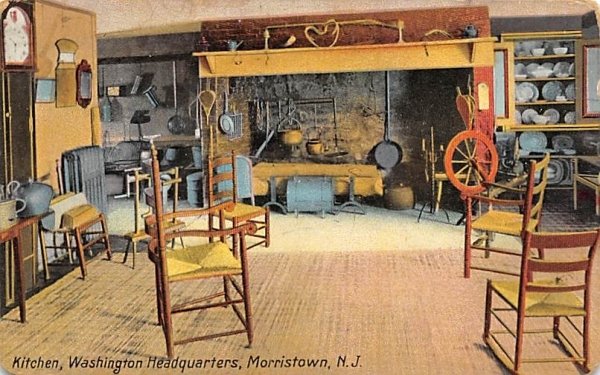 Kitchen, Washington Headquarters in Morristown, New Jersey