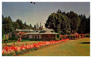 Postcard GARDEN SCENE Victoria British Columbia BC AP1773