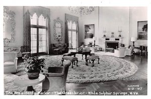 President's Parlor - White Sulphur Springs, West Virginia WV  