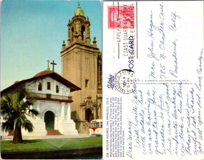 Mission Dolores, San Francisco, Calif. (11305
