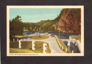 PQ QC Park Parc des Chutes Riviere du Loop Quebec Carte Postale Postcard