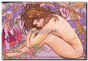 Postcard Modern Naked Woman Naked erotic and beautiful d & # 39autrefois Suzanne