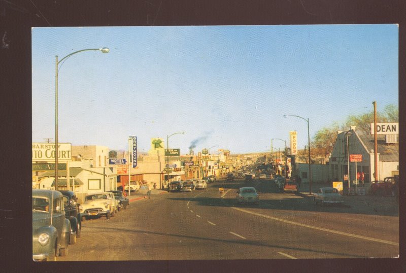 Barstow California Route 66 Downtown Street Scene 1950'S Topics