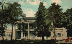 Vintage Postcard 1911 Hermitage Home Of President Andrew Jackson Nashville TN