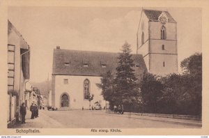 Schopfheim , Lörrach , Baden-Württemberg, Germany , 1910s ; Alte evang. Kirche