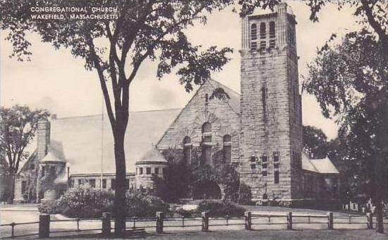 Massachusetts Wakefield Congregational Church