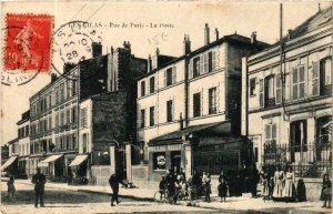 CPA Les LILAS Rue de PARIS La Poste (569477)