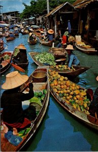 Thailand, Bangkok - Floating Market - [FG-341]