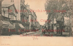 France, Vichy, Rue de Nimes, Business Section