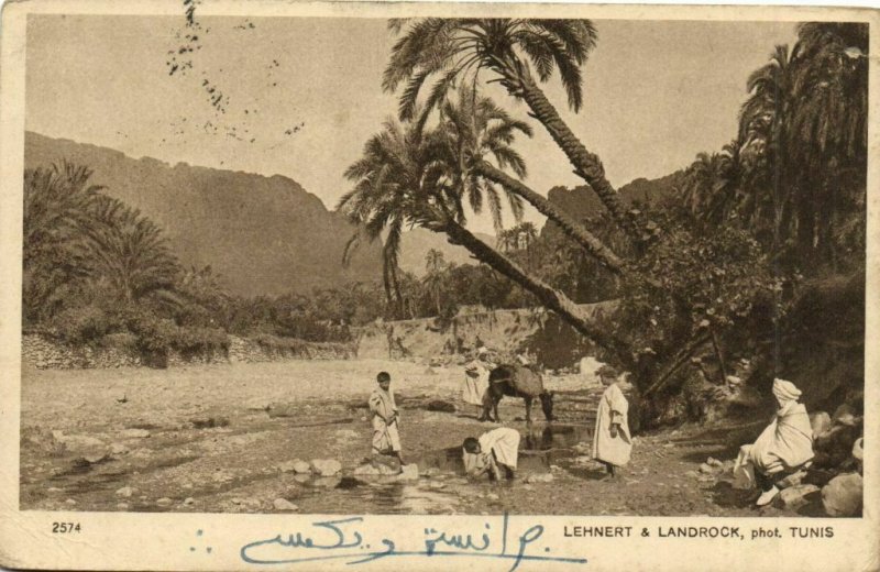 CPA AK TUNISIE Lehnert & Landrock, TUNIS (134323)