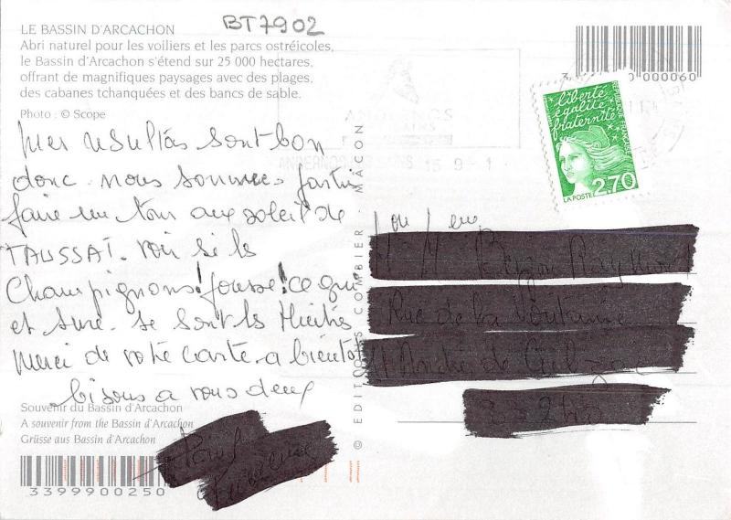 BT7902 Le basin D arcachon        France