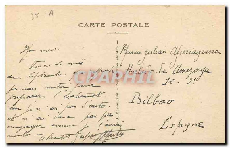 Old Postcard Vitre Ille et Vilaine Chateau des Ducs of Tremoile