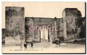 Old Postcard Meknes Bab Berdaine