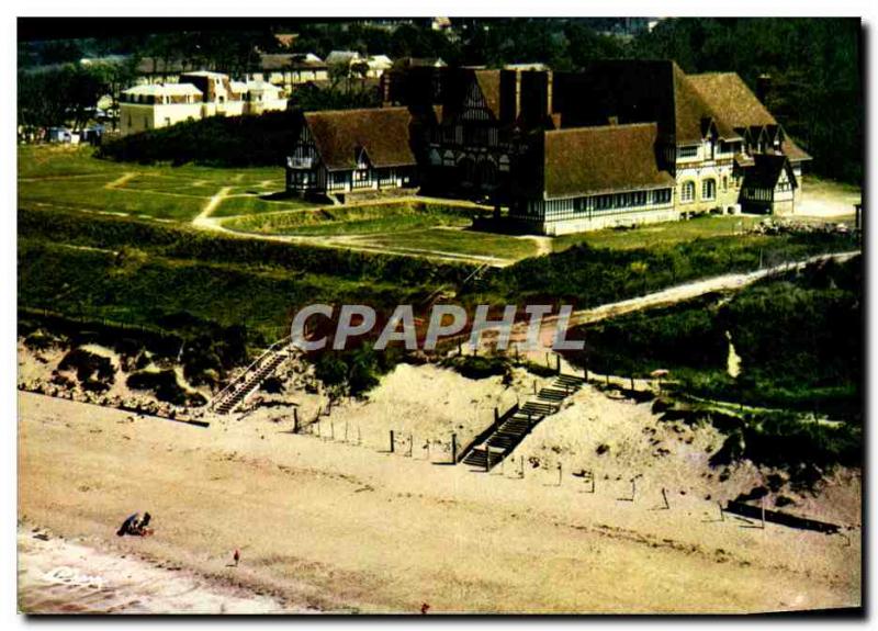 Postcard Moderne Cabourg Federation Aerial view of agricultural Mutualite of ...