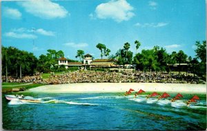 Florida Cypress Gardens The Aquamaids Water Skiing