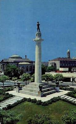 Lee Circle  New Orleans LA 1955