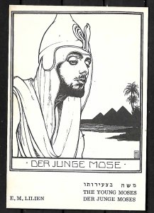 JUDAICA. ISRAEL. BIBLE ILLUSTRATION BY E. LILIEN.  ART NOUVEAU 10 POSTCARDS 1982