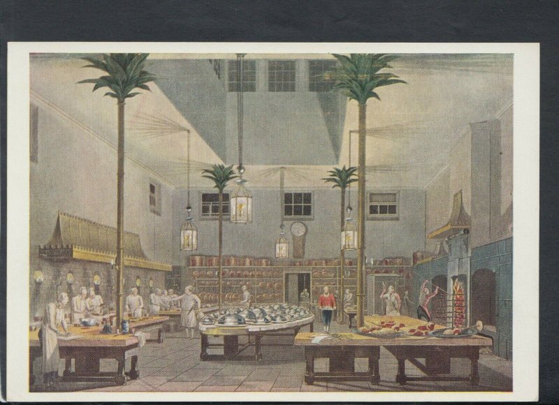 Sussex Postcard - The Royal Pavilion, Brighton, The Great Kitchen   RR7067