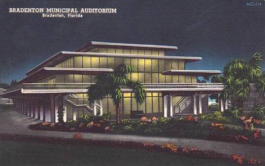 Florida Bradenton Bradenton Municipal Auditorium